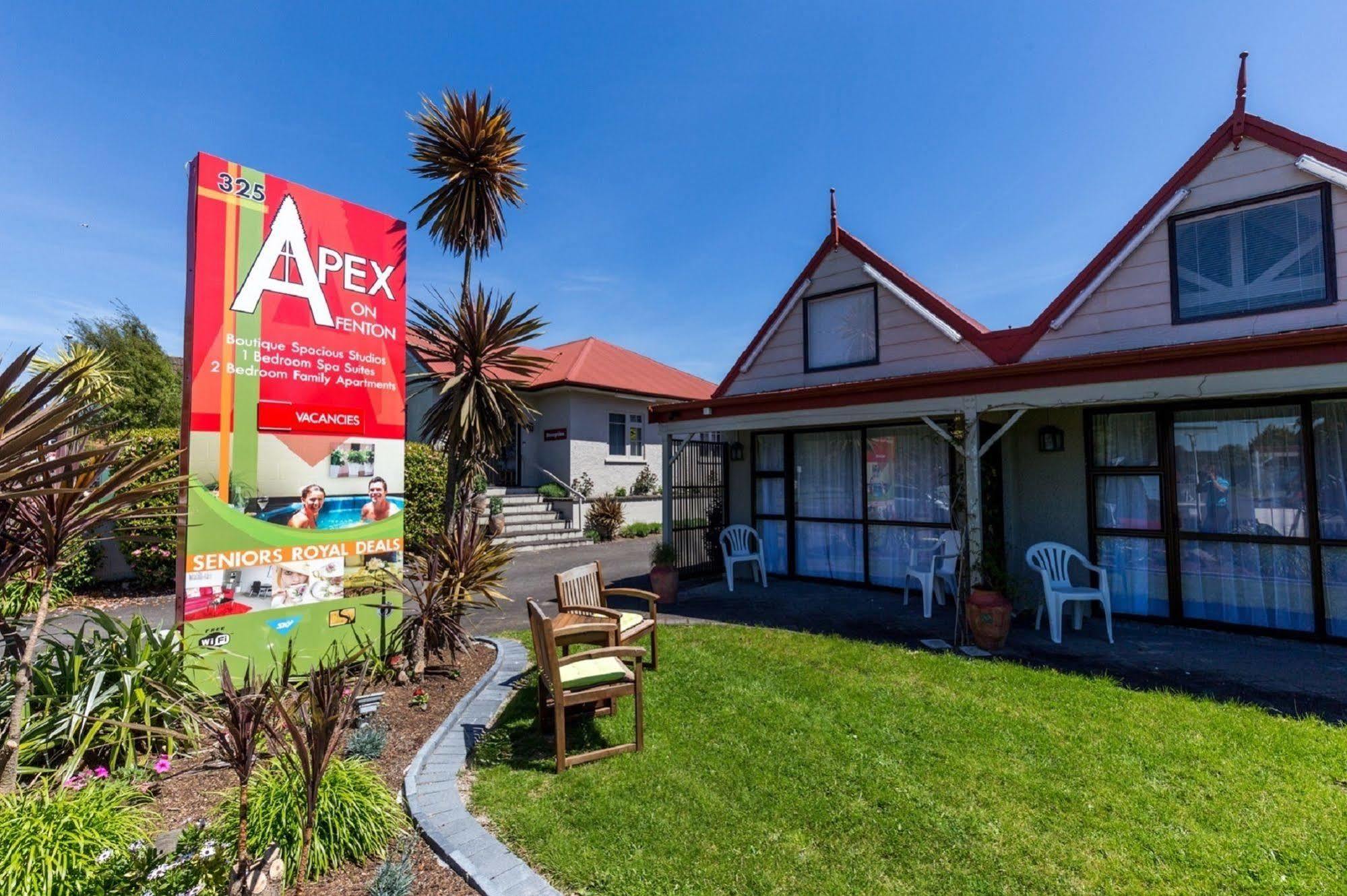 Apex On Fenton Motel Rotorua Dış mekan fotoğraf