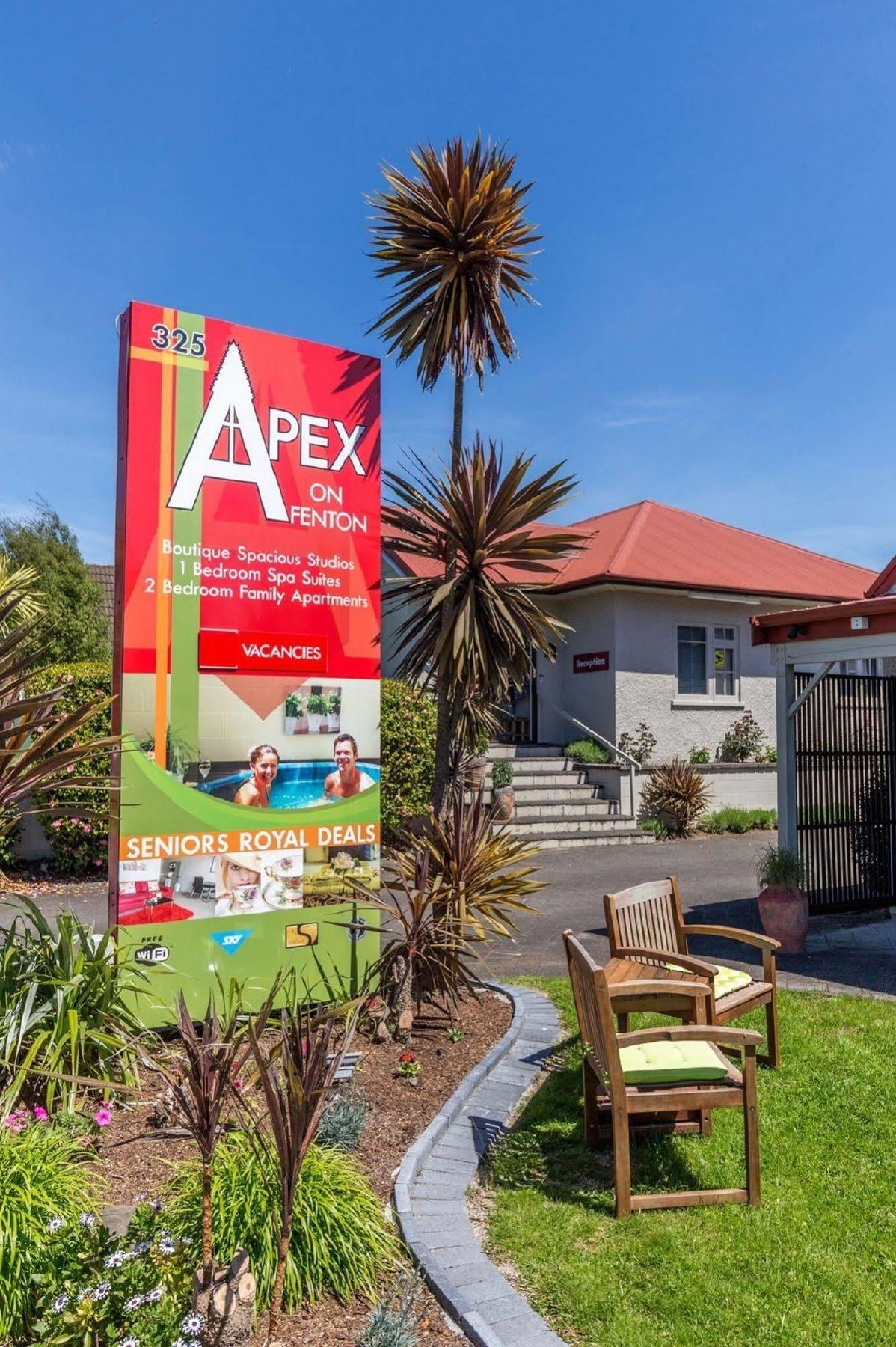 Apex On Fenton Motel Rotorua Dış mekan fotoğraf